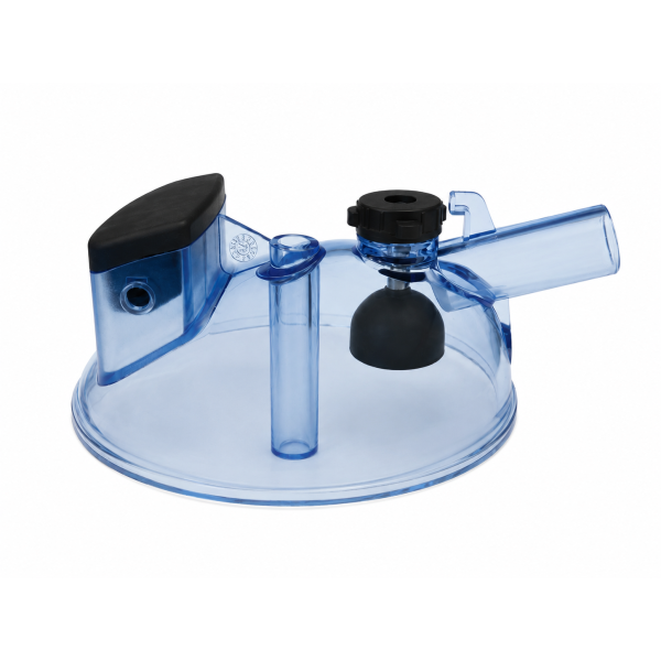 Partie transparente pour griffe inox 280 ml avec accessoires